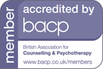 Individual and Relationship Counselling. BACP logo